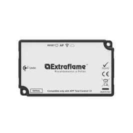 Module WiFi Étiquette Blanche pour poêle à pellets Extraflame Réf 9278442