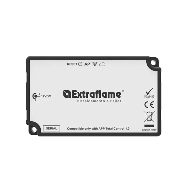 Module WiFi Étiquette Blanche pour poêle à pellets Extraflame Réf 9278442