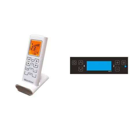 Poêle à granulés ventilé étanche Extraflame Amika Puissance 8.0kW Sortie Fumée Postérieure