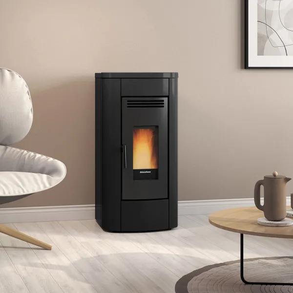 Poêle à granulés ventilé Extraflame Klaudia 5.0 EVO Puissance 8.0kW Sortie Fumée Supérieure ou Postérieure