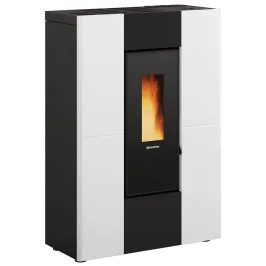 Poêle à granulés canalisable Extraflame Marilena Plus 5.0 Puissance 8.0kW Sortie Fumée Postérieure Supérieure ou Latérale