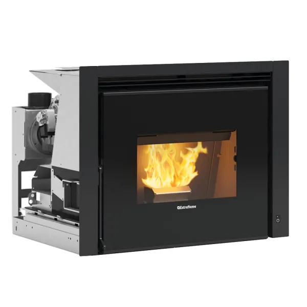 Insert à granulés canalisable Extraflame Comfort P70 Plus 5.0 Puissance 10.0kW Sortie Fumée Supérieure