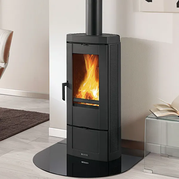 Poêle à bois La Nordica Candy 4.0 Puissance 6.2kW Sortie Fumée Supérieure