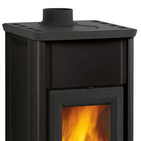 Poêle à bois La Nordica Tea 5.0 Puissance 7.0kW Sortie Fumée Supérieure