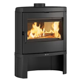 Poêle à bois La Nordica Jennifer 2.0 EPS Puissance 8kW Sortie Fumée Supérieure