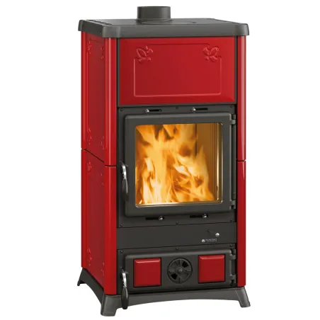 Poêle à bois La Nordica Fedora Puissance 8.3kW Sortie Fumée Supérieure