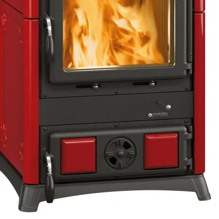 Poêle à bois La Nordica Fedora Puissance 8.3kW Sortie Fumée Supérieure
