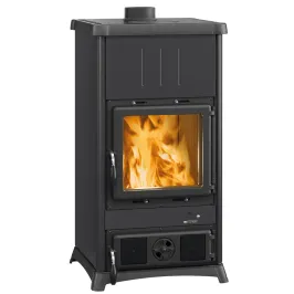 Poêle à bois La Nordica Fedora Steel Puissance 8.3kW Sortie Fumée Supérieure