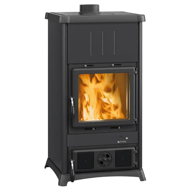 Poêle à bois La Nordica Fedora Steel Puissance 8.3kW Sortie Fumée Supérieure