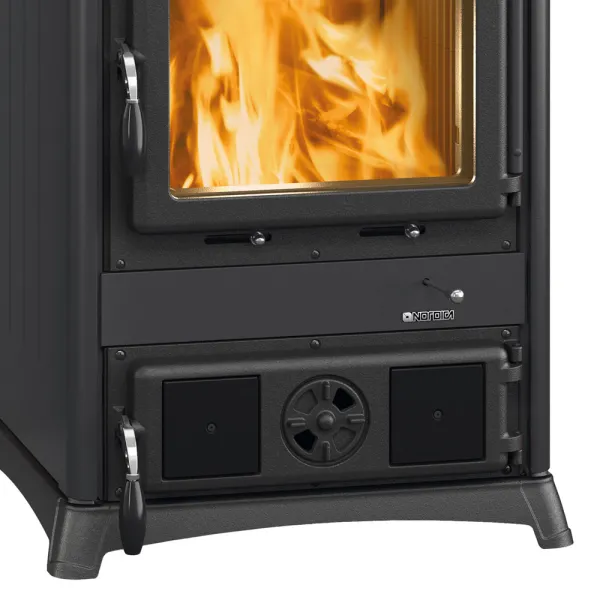 Poêle à bois La Nordica Fedora Steel Puissance 8.3kW Sortie Fumée Supérieure