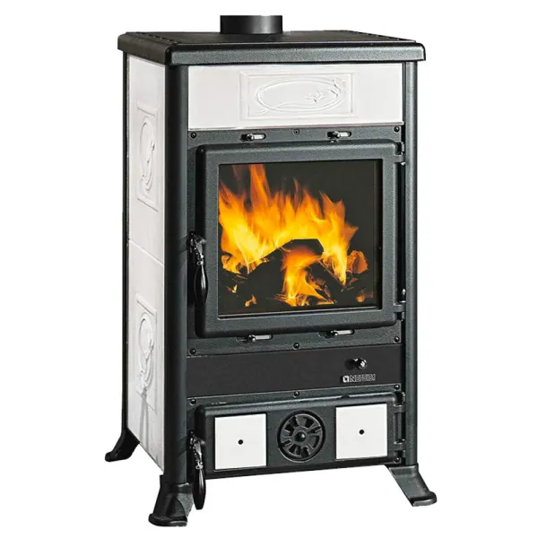 Poêle à bois La Nordica Rossella R1 5.0  Puissance 9kW Sortie Fumée Supérieure
