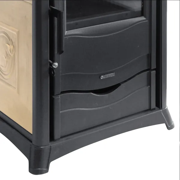 Poêle à bois La Nordica Rossella Plus Forno 5.0 Puissance 9.4kW Sortie Fumée Supérieure