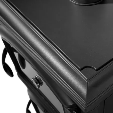 Poêle à bois La Nordica Isotta Forno Evo Puissance 9.7kW Sortie Fumée Supérieure