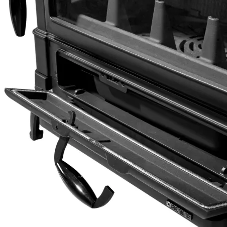 Poêle à bois La Nordica Isotta Forno Evo Puissance 9.7kW Sortie Fumée Supérieure