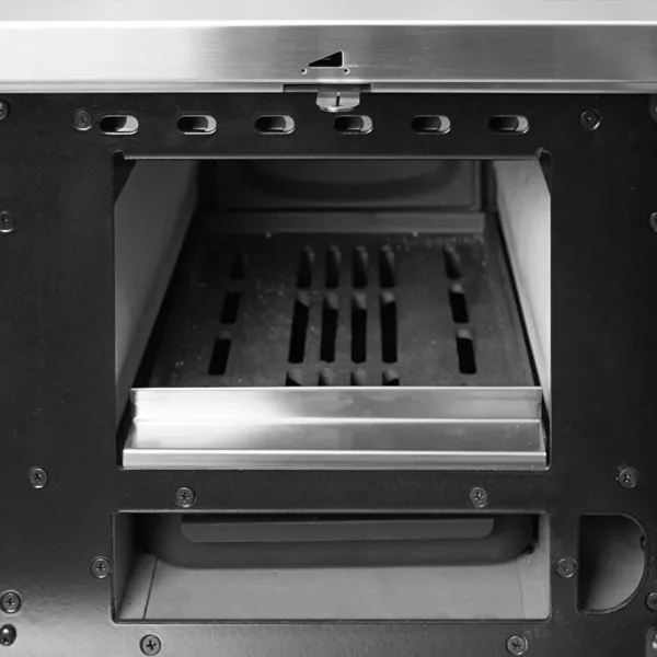 Cuisinière à bois encastrable La Nordica Vicenza Evo VST Puissance 6kW Sortie Fumée Supérieure