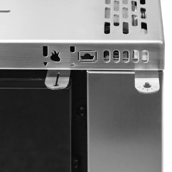 Cuisinière à bois encastrable La Nordica Vicenza Evo VST Puissance 6kW Sortie Fumée Supérieure