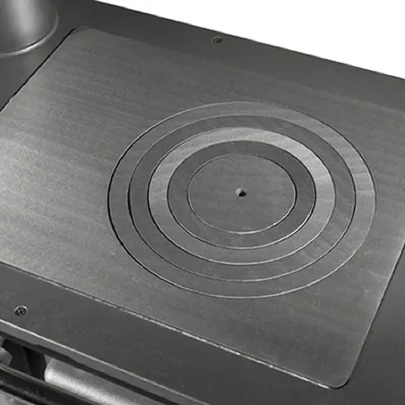 Cuisinière à bois La Nordica Rosa Sinistra Reverse VST Puissance 8.2kW Sortie Fumée Supérieure Gauche