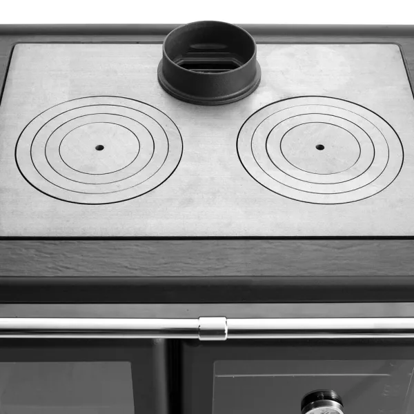Cuisinière à bois La Nordica Rosa L 5.0 VST Puissance 9.5kW Sortie Fumée Supérieure