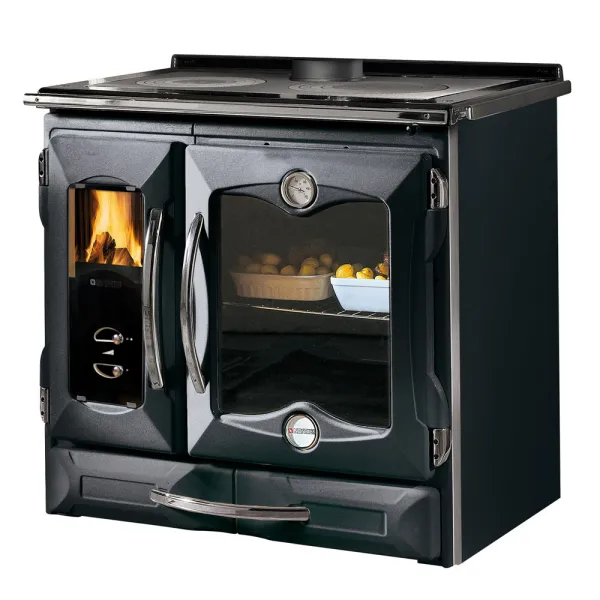 Cuisinière à bois La Nordica Suprema 4.0 Puissance 9kW Sortie Fumée Supérieure