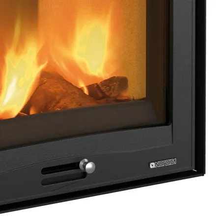 Insert à bois ventilé La Nordica Inserto 60 4.0 Ventilato Puissance 6.5kW Sortie Fumée Supérieure