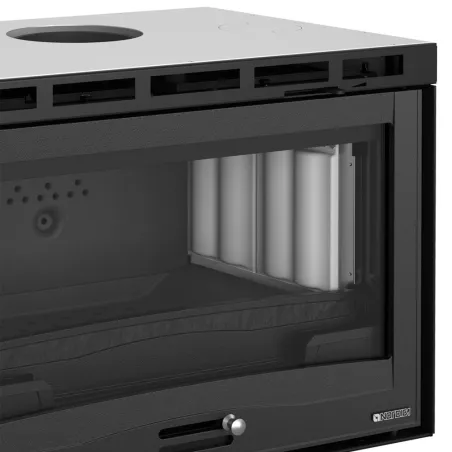 Insert à bois ventilé La Nordica Inserto 70 H49 4.0 Ventilato Puissance 6.7kW Sortie Fumée Supérieure