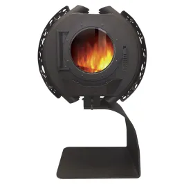 Poêle à bois France Turbo Sofia 13 Puissance 13kW Sortie Fumée Postérieure