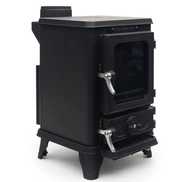 Poêle à bois Salamander Hobbit Puissance 4.1kW Sortie Fumée Supérieure