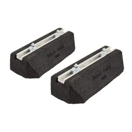 Support sol Rubber Foot 400 mm pour unités extérieures de climatisation