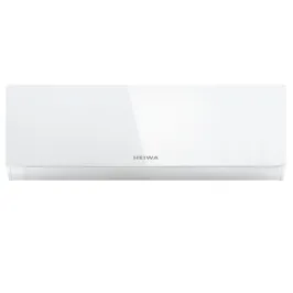 Climatiseur Mono split Heiwa mural Hyoko 3 Blanc strié 2.5kW HMIH-25C2-V1 + HMEH-25-V1 WiFi de série PAC air-air 2