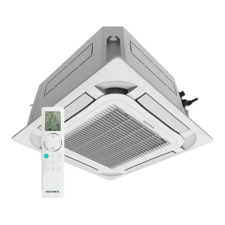 Climatiseur Heiwa Cassette Zen 2 HKIS-35-V1 Puissance 3.5kW Multi Split Livré avec commande IR et façade
