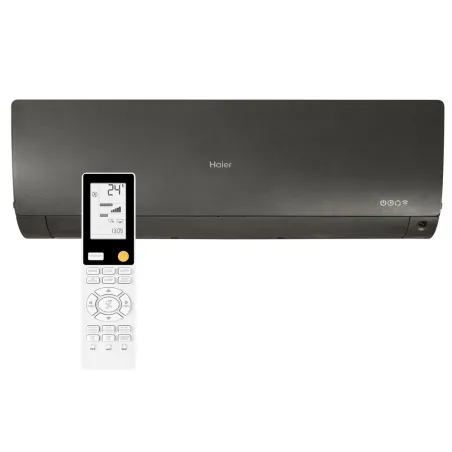 Climatiseur Mural Haier Flexis Plus Noir AS35S2SF1FA-MB3 Puissance 3.5kW Multi Split Inverter WiFi de série