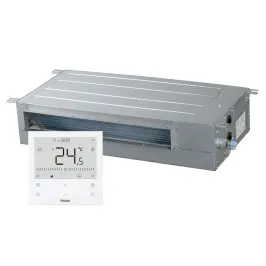 Climatiseur gainable basse pression Haier AD71S2SS1FA(H) Puissance 7.1kW Multi Split Inverter WiFi Livré avec commande filaire