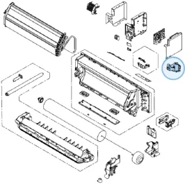 Guide cable pour mural Atlantic Fujitsu KPCE Réf. 906564 2