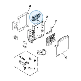 Ensemble support WiFi K438 pour mural Atlantic Fujitsu KETES KETEW Réf. 895574 2