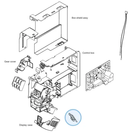 Platine IR pour climatiseur Atlantic Fujitsu ASYG18-24KLC Réf. 897675