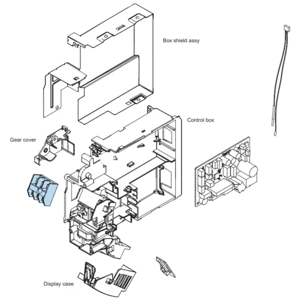 Bornier pour climatiseur Atlantic Fujitsu ASYG18-24KLC Réf. 897676
