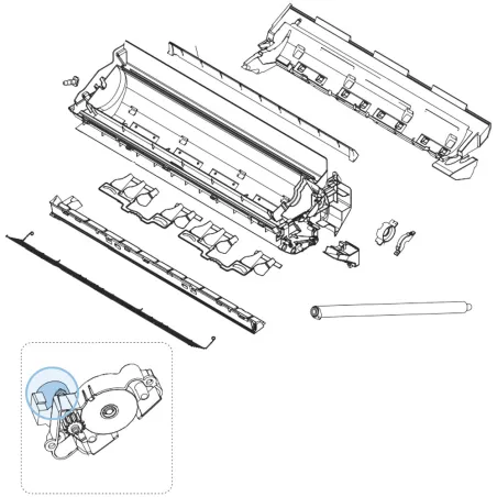 Moteur volet pour climatiseur Atlantic Fujitsu ASYG18-24KLC Réf. 897686