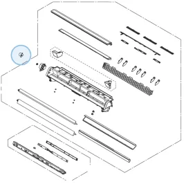 Moteur Volet pour climatiseur console Atlantic Fujitsu Réf. 898067 2