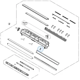 Bague pour climatiseur console Atlantic Fujitsu AGYG9-14KVCA Réf. 896477 2