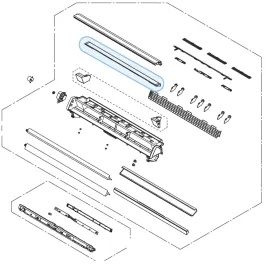 Enveloppe turbine haute pour console Atlantic Fujitsu AGYG9-14KVCA Réf. 896466 2