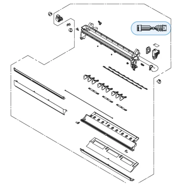 Câble et connecteur pour climatiseur console Atlantic Fujitsu AGYG9-14KVCA Réf. 896473
