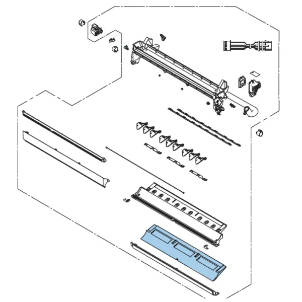 Couvercle à condensats pour climatiseur console Atlantic Fujitsu AGYG9-14KVCA Réf. 896483
