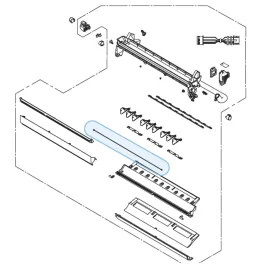 Arbre pour climatiseur console Atlantic Fujitsu AGYG9-14KVCA Réf. 896485 2