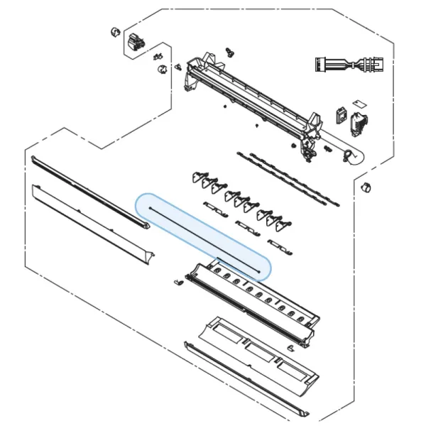 Arbre pour climatiseur console Atlantic Fujitsu AGYG9-14KVCA Réf. 896485