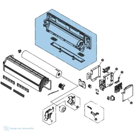 Base pour climatiseur mural Atlantic Fujitsu ASYG7-14KMCE Réf. 895587
