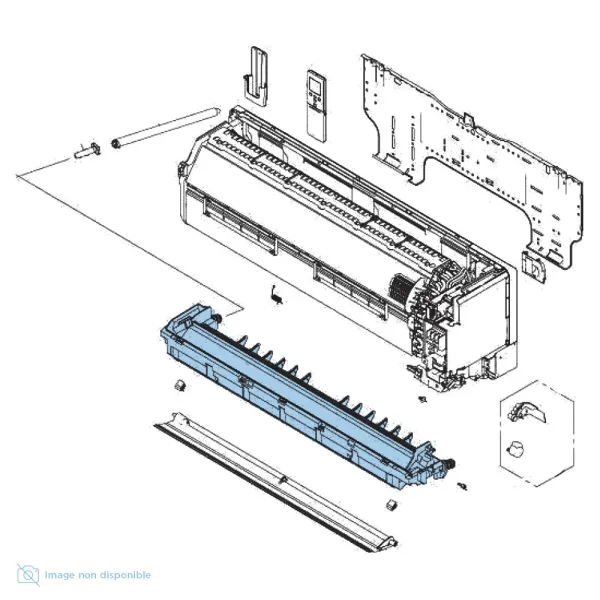 Ensemble bac à condensats L547 Atlantic Fujitsu pour unités ASYG7-14KGTE Réf. 895589