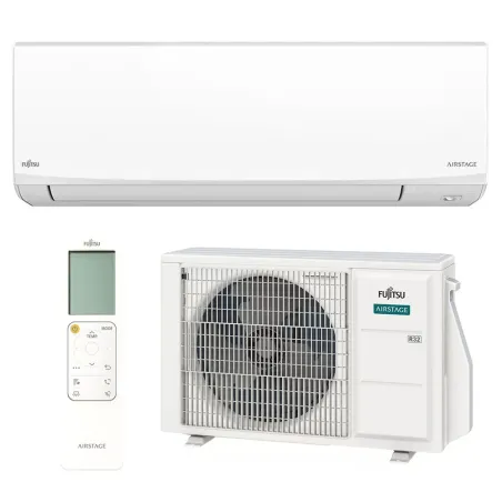 Climatisation mono split FUJITSU ASEH14KJCAL + AOEH14KJCA 4.2kW WiFi de série PAC Murale Inverter