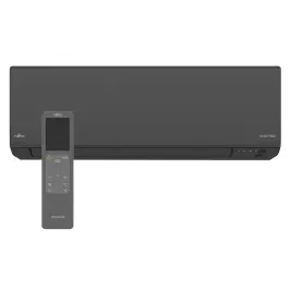 Unité intérieure Fujitsu ASEH09KJCALB 2.5kW Mural WiFi de série Multi Split PAC air-air Inverter Design Noir