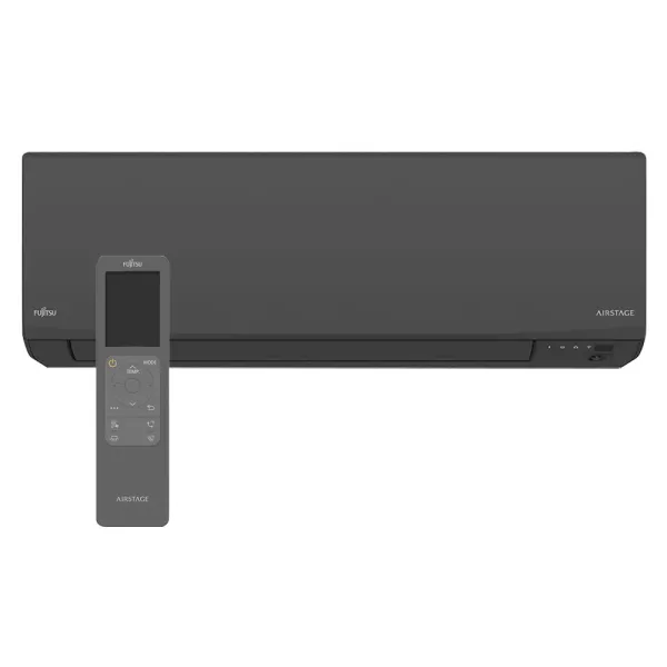 Unité intérieure Fujitsu ASEH09KJCALB 2.5kW Mural WiFi de série Multi Split PAC air-air Inverter Design Noir