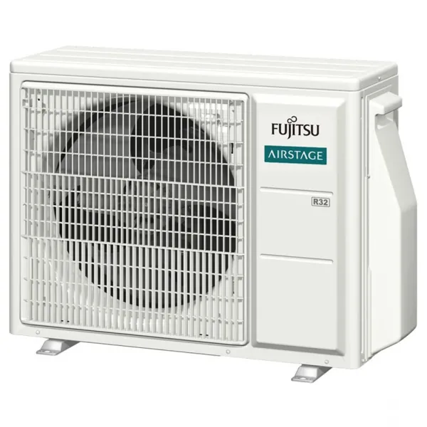 Climatisation bi split FUJITSU Mural KJ Blanc AOEG18KBCA2 5kW tailles 25 + 25 WiFi de série ASEH09KJCAL + ASEH09KJCAL